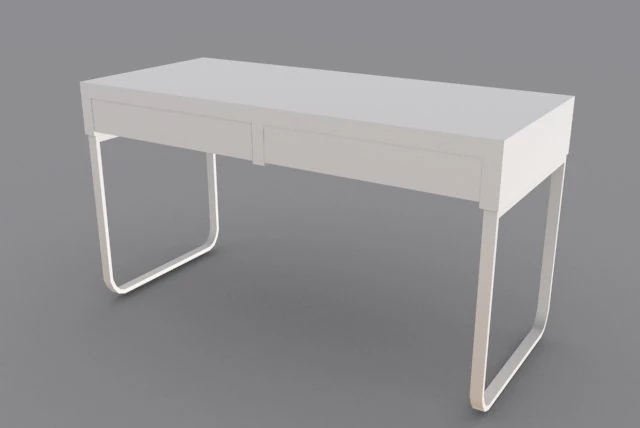 table 3D Model .c4d .max .obj .3ds .fbx .stl .blend 