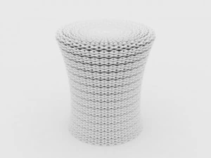 stołek z siatki Model 3D