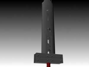 tsurugi  fusion blade Modelo 3D