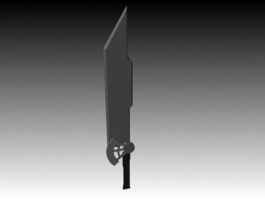 tsurugi  fusion blade Modelo 3D