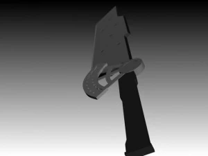 tsurugi  fusion blade 3D Model