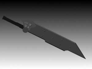 tsurugi  fusion blade Modelo 3D