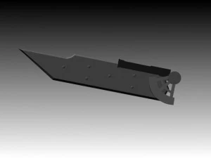 tsurugi  fusion blade 3D Model