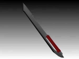 tsurugi  fusion blade 3D Model