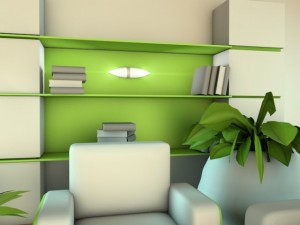 green room 3Dモデル