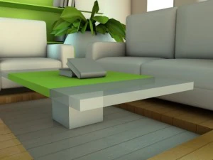 green room 3D Model