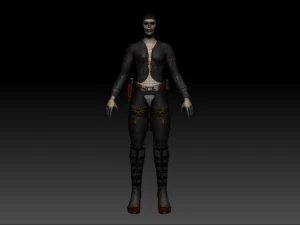 angry betty 3D Model