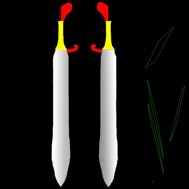 the sword of heart 3D Model .c4d .max .obj .3ds .fbx .stl .blend 