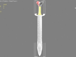 the sword of heart 3D Model