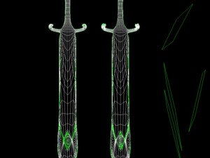 the sword of heart 3D Model