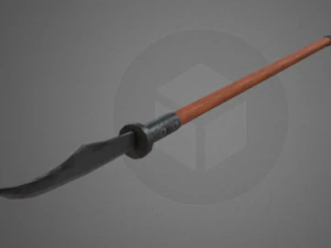 polearm collection 3D Model