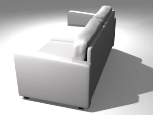 basit kanepe 3D Model