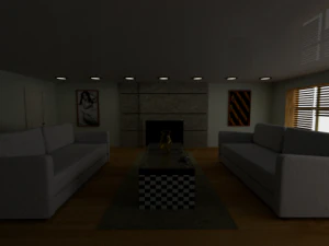 basit kanepe 3D Model