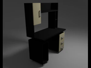 pc desk 3D Model