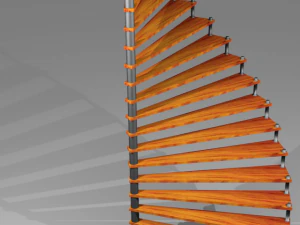 гвинтові сходи 3D Модель