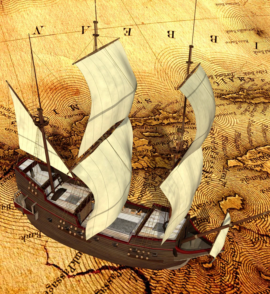 sheep golden hind other models 3D Model .c4d .max .obj .3ds .fbx .stl .blend 