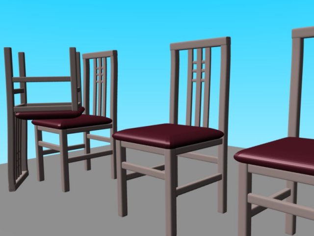 chair Modelo 3D .c4d .max .obj .3ds .fbx .stl .blend 