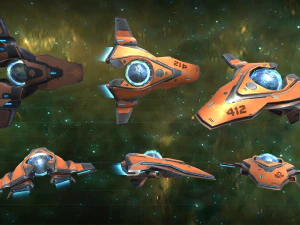 космічний корабель 3D Модель