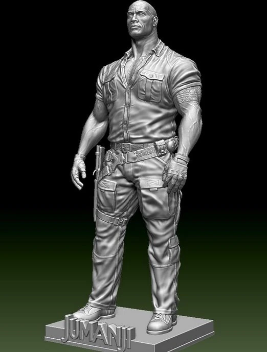 Dr smolder bravestone dwayne johnson assembly 3D Print Model .c4d .max .obj .3ds .fbx .stl .blend