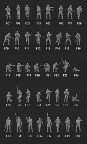 USA marines pack 3D 打印模型 .c4d .max .obj .3ds .fbx .stl .blend