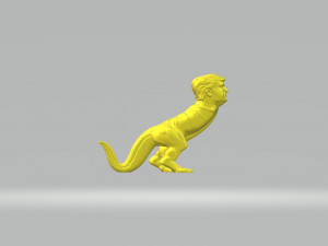 Trump dino pen adult 3Dプリントモデル