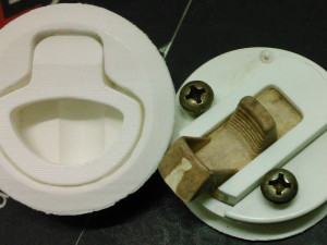 Southco Non Locking Latch M1 3D प्रिंट मॉडल