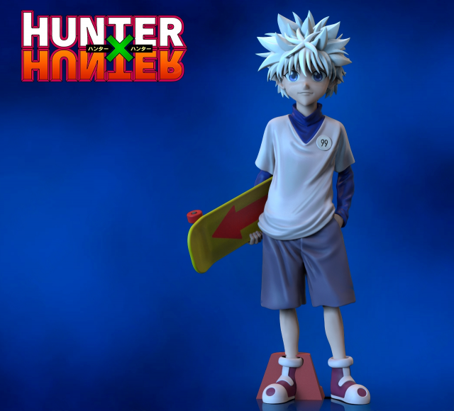 Killua Zoldyck assembly 3D Принт Модель .c4d .max .obj .3ds .fbx .stl .blend