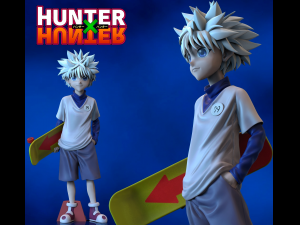 Killua Zoldyck assembly 3D Принт Модель
