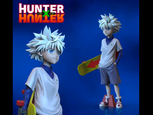 Killua Zoldyck assembly 3D Принт Модель