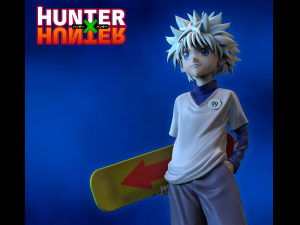 Killua Zoldyck assembly 3D Принт Модель