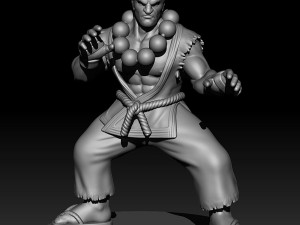 Akuma street fighter Modelo de impresión 3D