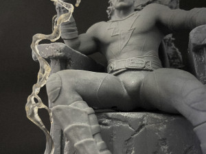 Black adam assembly 3D-printmodel