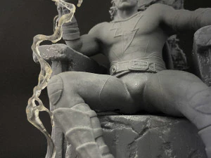 Black adam assembly 3D Print Model