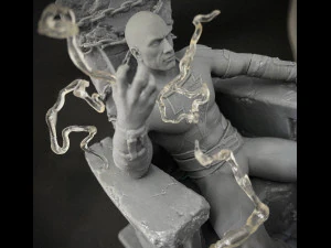 Black adam assembly 3D Print Model