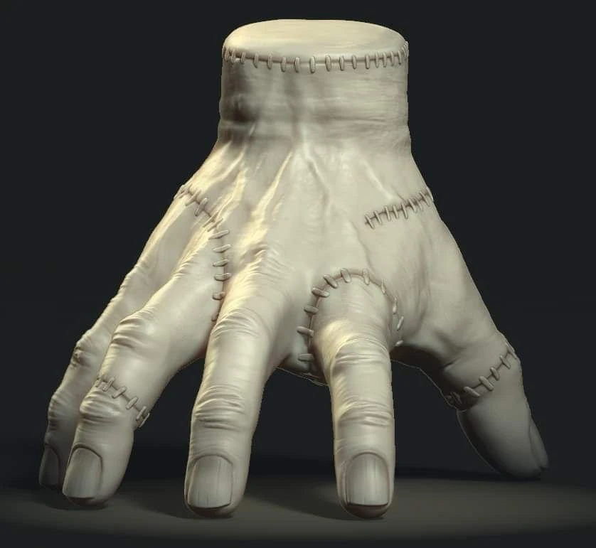 Thing T Thing wednesday 3D Print Model .c4d .max .obj .3ds .fbx .stl .blend 