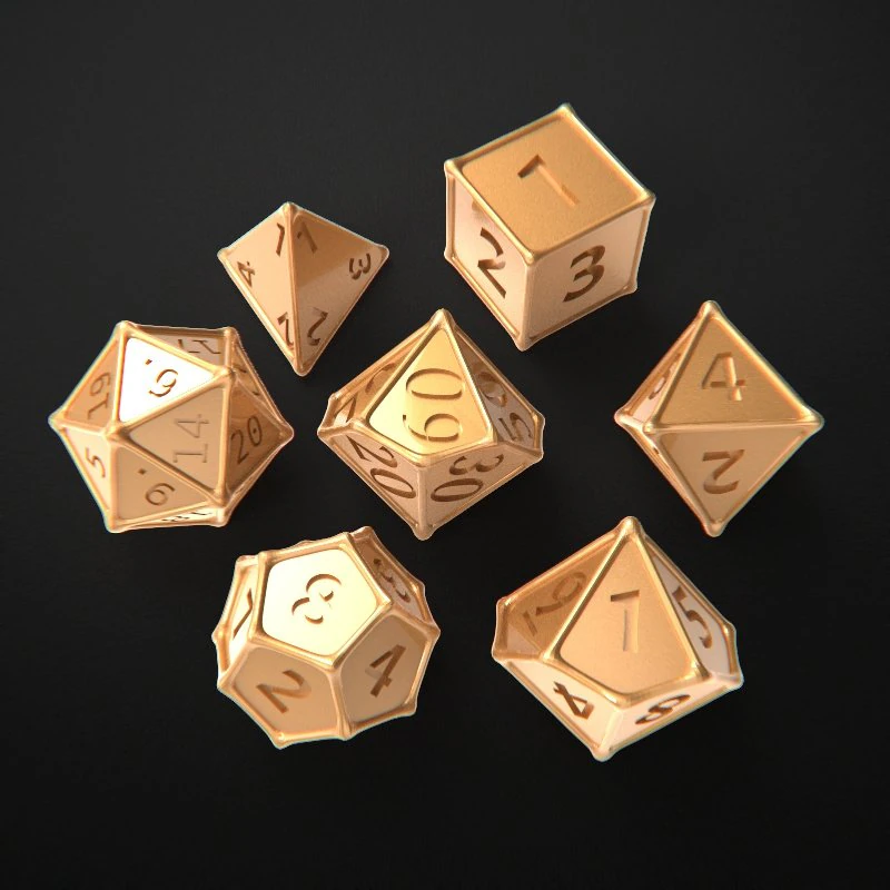 Dice set 3D Print Model .c4d .max .obj .3ds .fbx .stl .blend 