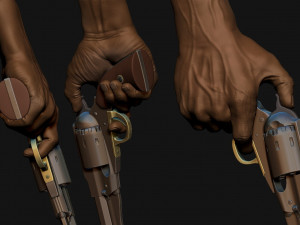 DJANGO UNCHAINED assembly 3D Print Model