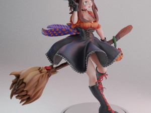 Witch Uraraka assembly 3D 프린트 모델