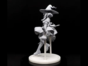 Witch Uraraka assembly 3D Print Model