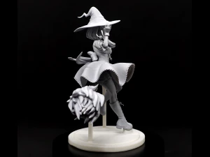 Witch Uraraka assembly 3D Print Model
