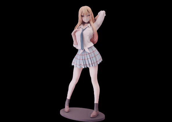 MARIN KITAGAWA assembly nsfw-sfw 3D Print Model .c4d .max .obj .3ds .fbx .stl .blend 