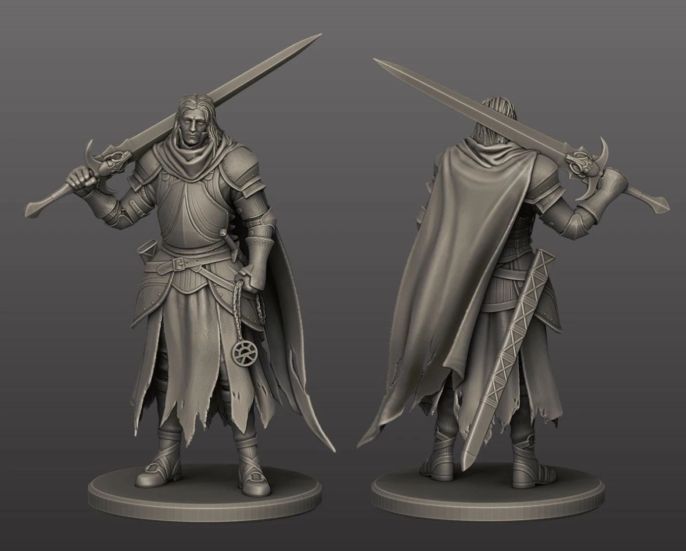 Medival knights pack 3D Print Model .c4d .max .obj .3ds .fbx .stl .blend