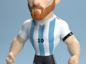 Leonel messi cartoon figurine 3D 프린트 모델