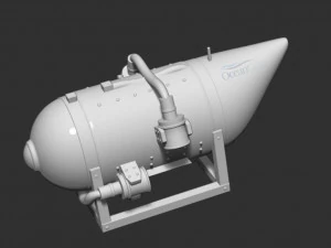 Oceangate Modelo de Impressão 3D