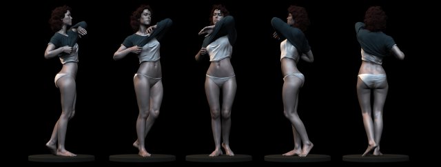 Ellen Louise Ripley assembly Model Cetak 3D .c4d .max .obj .3ds .fbx .stl .blend 