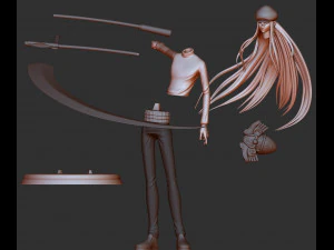 Kaito hxh assembly 3D Print Model
