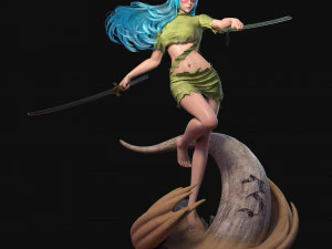 Nelliel Tu Odelschwanck bleach assembly 3D Print Model