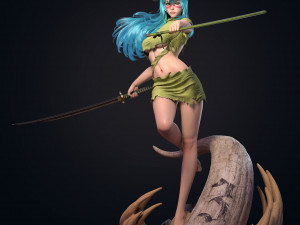 Nelliel Tu Odelschwanck bleach assembly 3Dプリントモデル