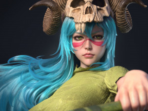 Nelliel Tu Odelschwanck bleach assembly 3Dプリントモデル