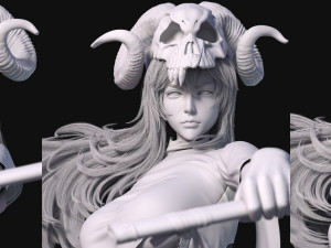 Nelliel Tu Odelschwanck bleach assembly 3Dプリントモデル